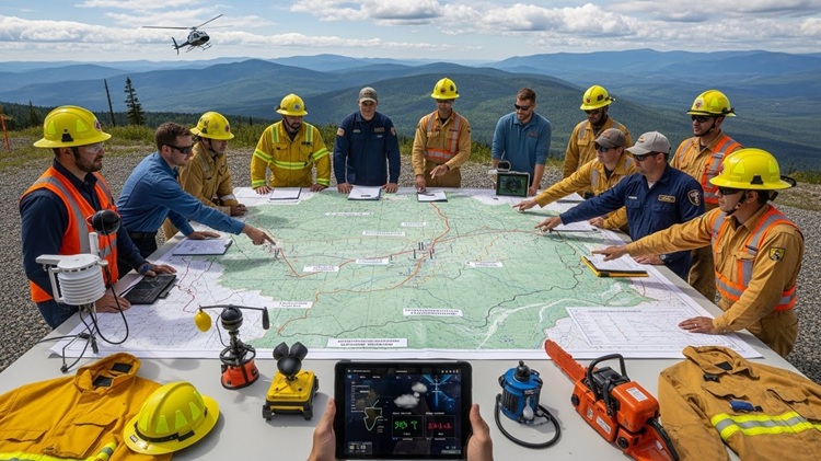 utility fire mitigation planning