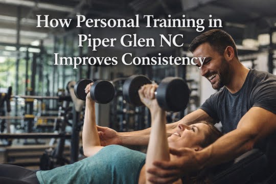 How Personal Training in Piper Glen NC Improves Consistency