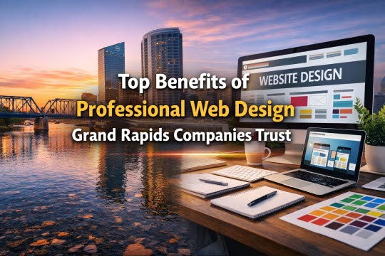 Top Benefits of Professional Web Design Grand Rapids Companies Trust